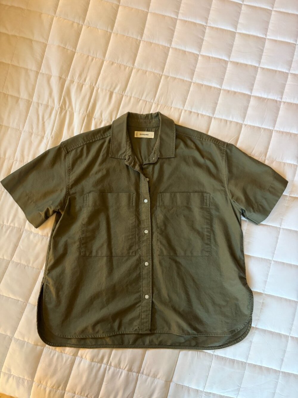 The Short-Sleeve Boxy Oxford - Picture 4 of 6